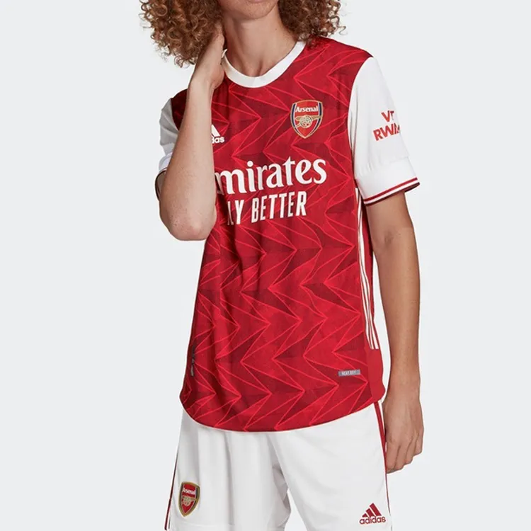 Adidas Arsenal T Shirts Men Dark Reddish Purple/White-2