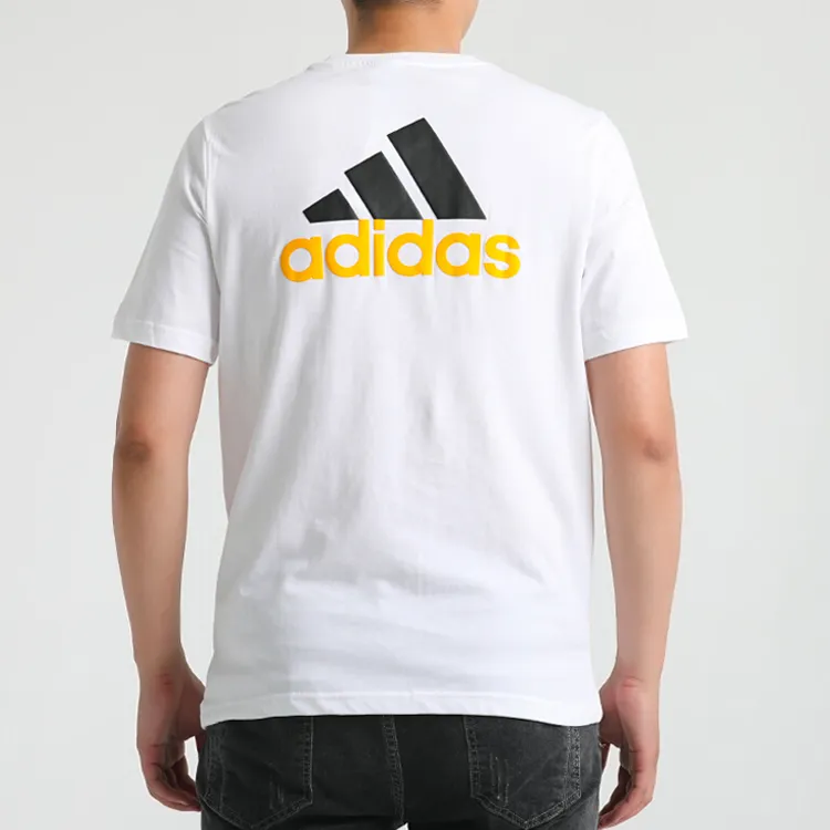 Adidas T Shirts Men White-3