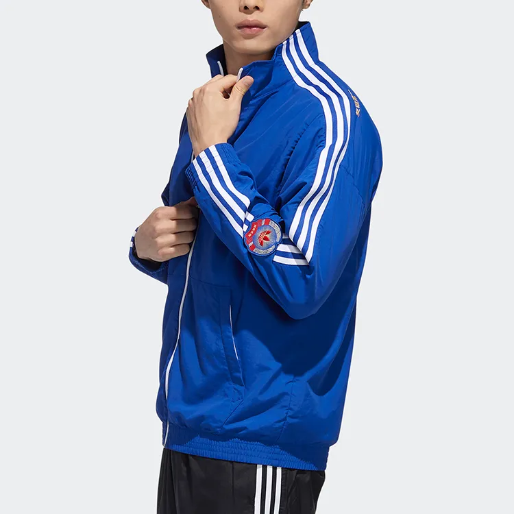 Adidas Originals Jackets Men Royal Blue-3