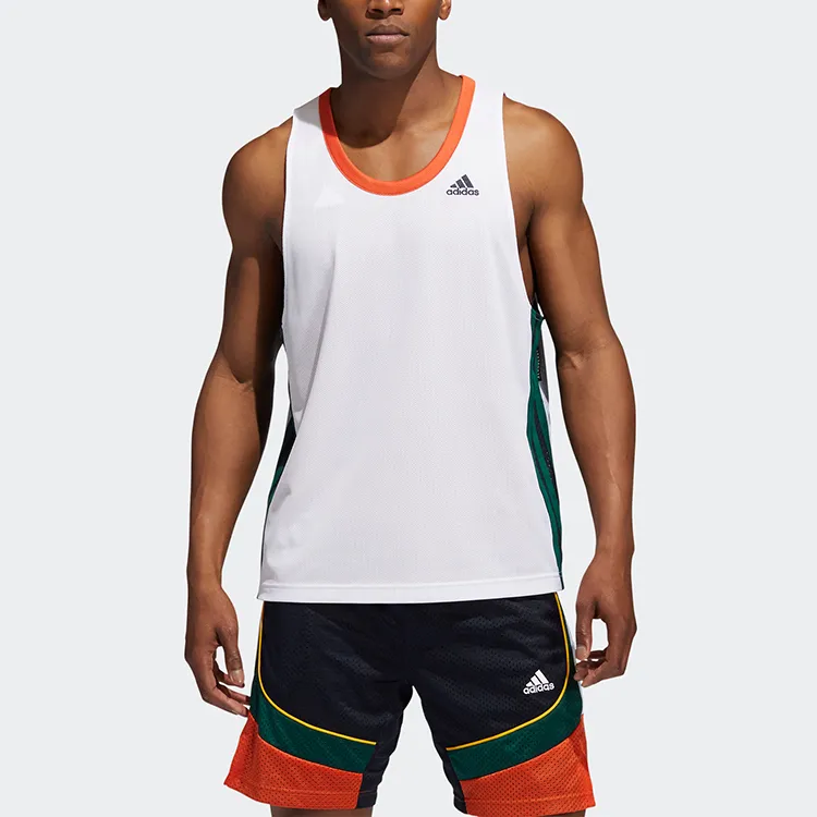 Adidas Basketball Jerseys Men White-4