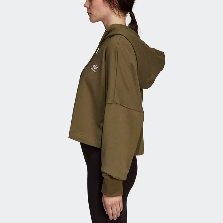 Adidas Originals Complements Sweatshirts Unisex Olive Green-2