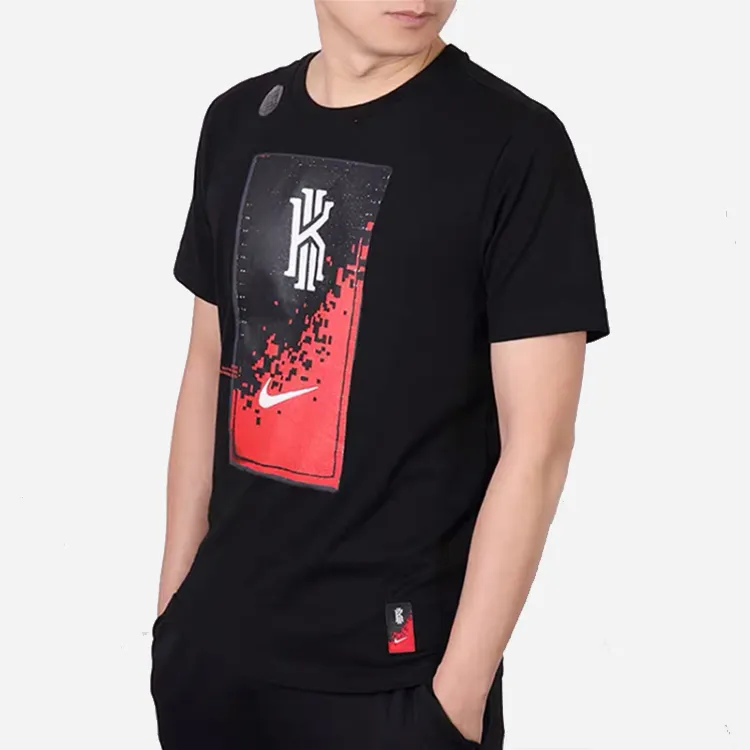 Nike T Shirts Men Black-3