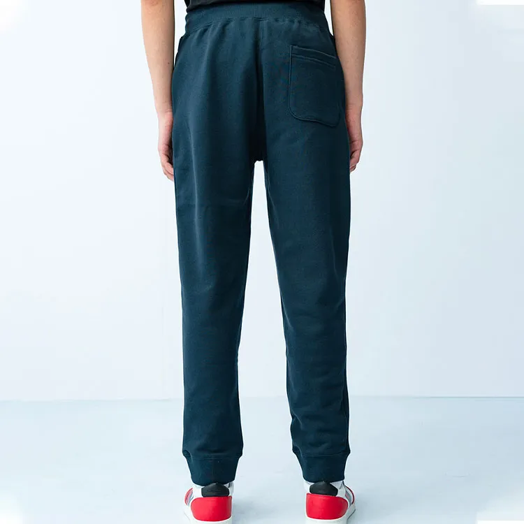 Champion Jogger Casual Pants Japan Version Unisex Navy Blue-3