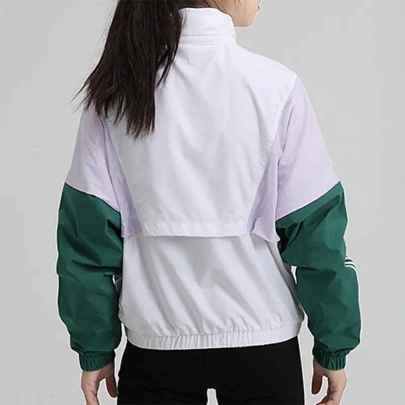 Adidas Neo Jackets Women's White/Forest Green-3