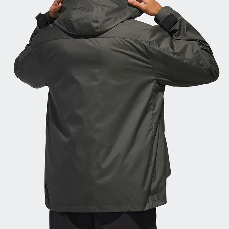 Adidas Jacket Men's Deep Earthy Brown-3