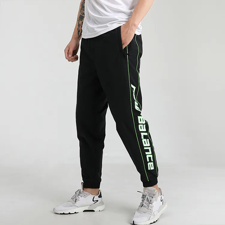 New Balance Sports Pants Men Black-4
