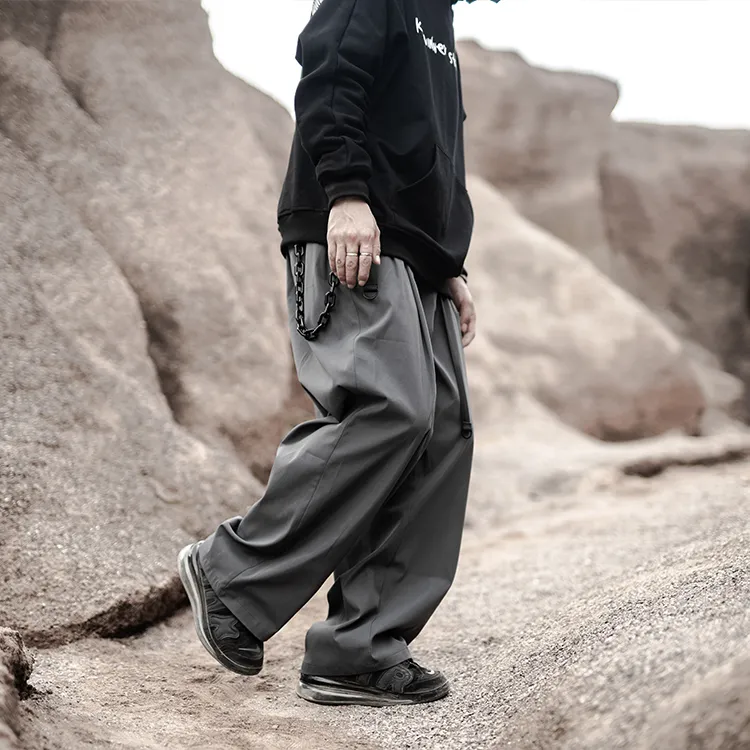 KILLWINNER Straight Casual Pants Unisex-3