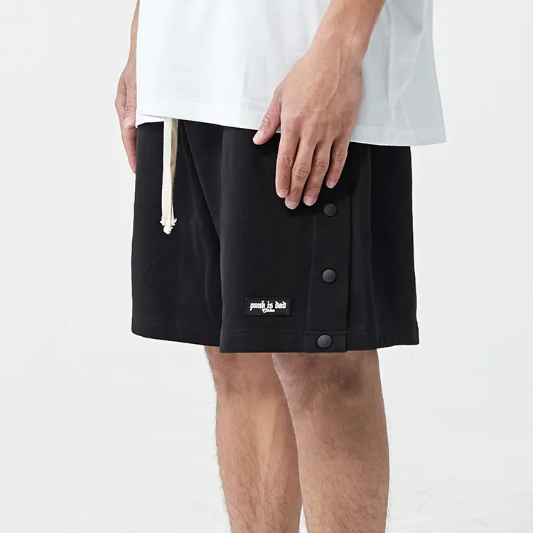 CHINISM Casual Shorts Unisex Black-5
