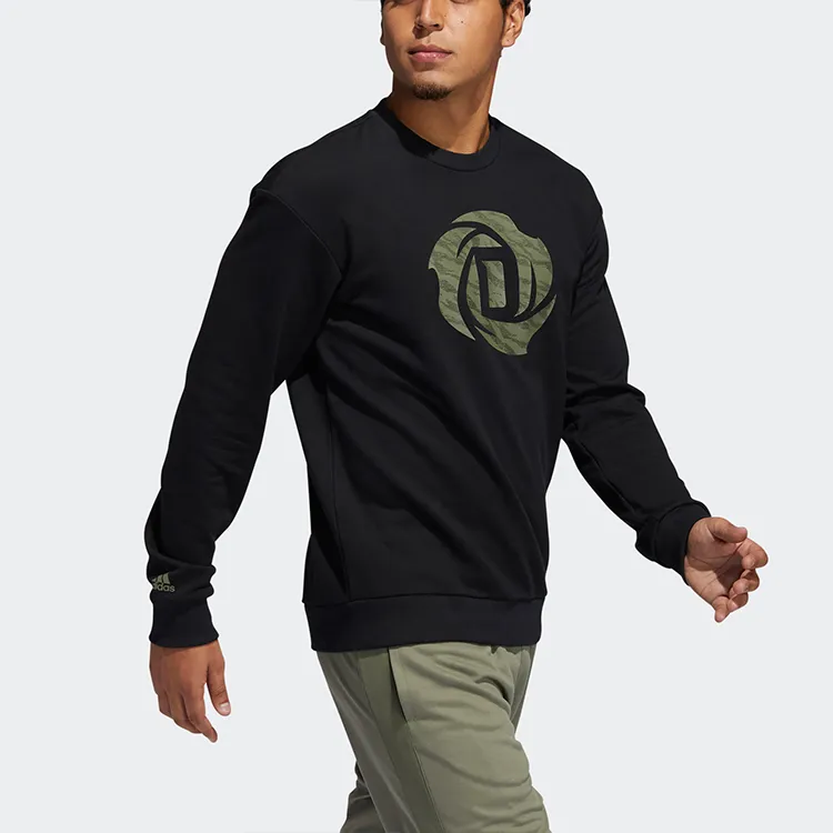 Adidas Sweatshirts Men Black-3