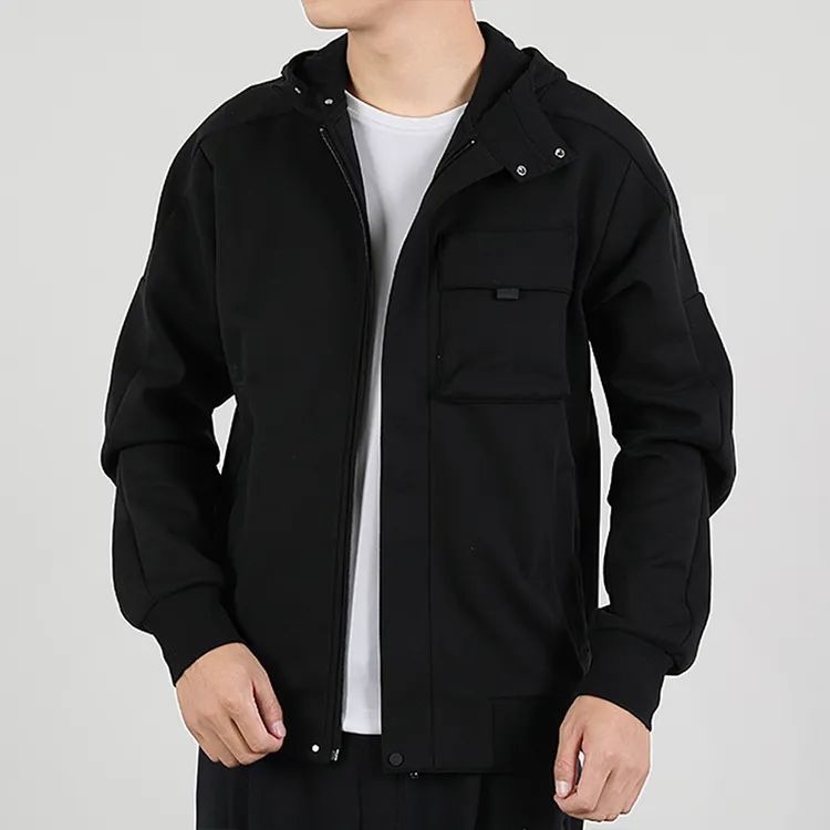 Adidas Jackets Men Black-3