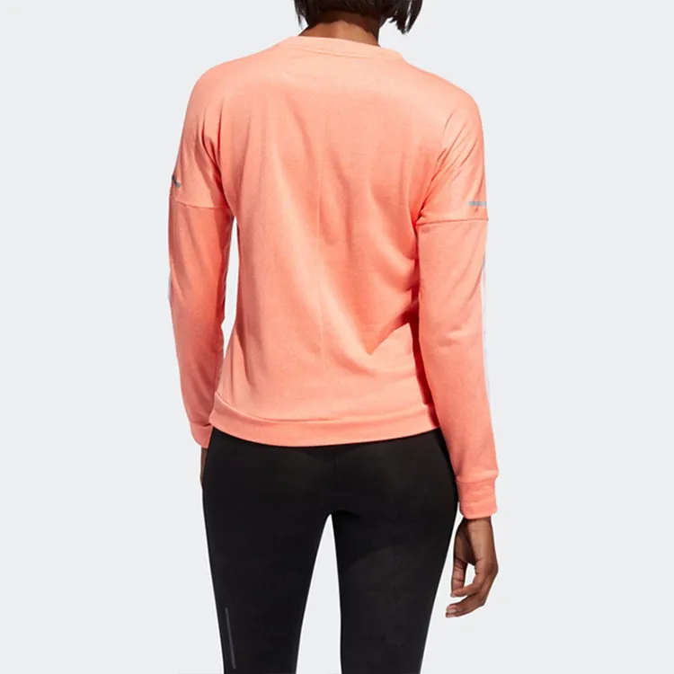 Adidas Sweatshirts Women's Coral Pink-3