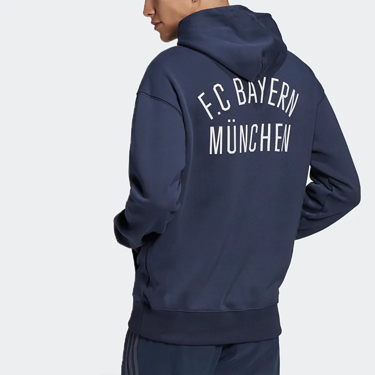 Adidas Sweatshirts Men Navy Blue-3