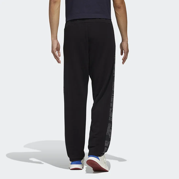 Adidas Knitted Sweatpants Men Black-3