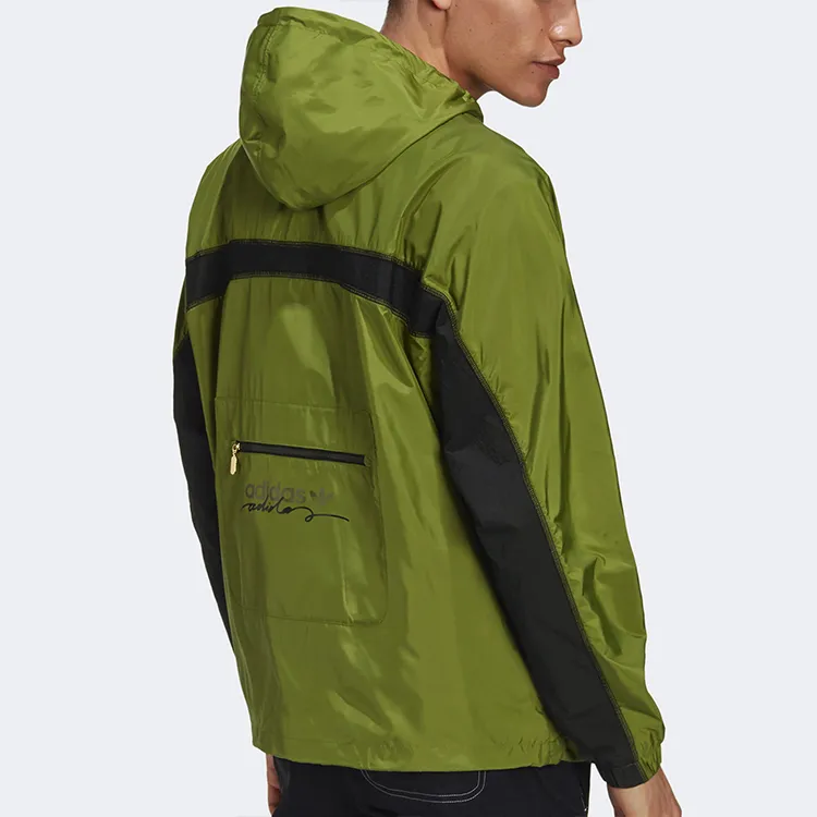 Adidas Originals Trench Coat Men's Olive Green-2