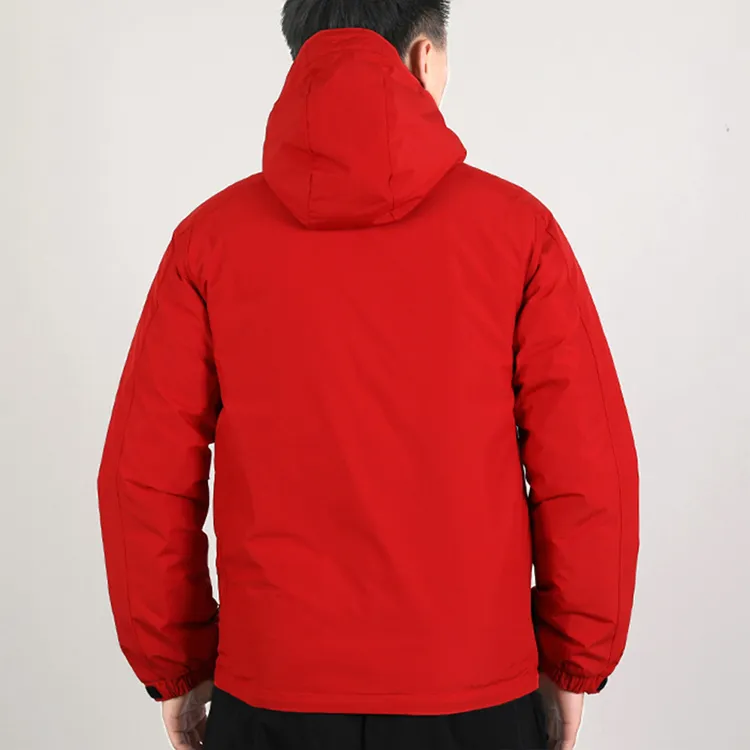 Adidas Down Jackets Men Red-3