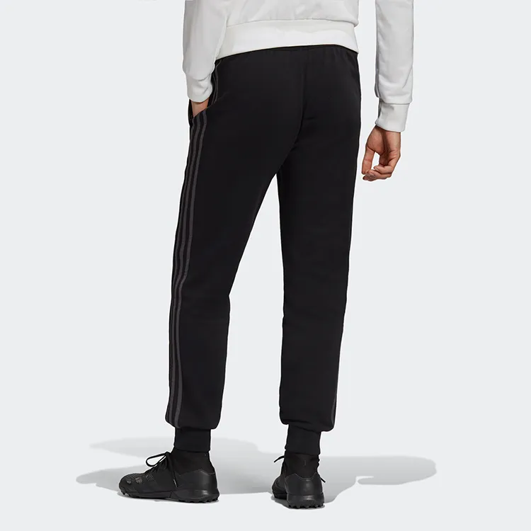 Adidas Knitted Sports Pants Men's Black-3