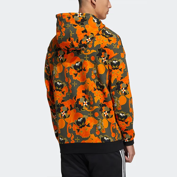 Adidas Sweatshirts Men Orange Yellow-2