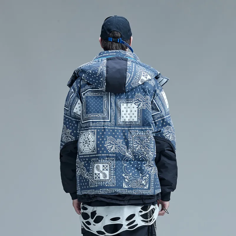 Guuka Puffer Jacket Unisex Dark Blue-2