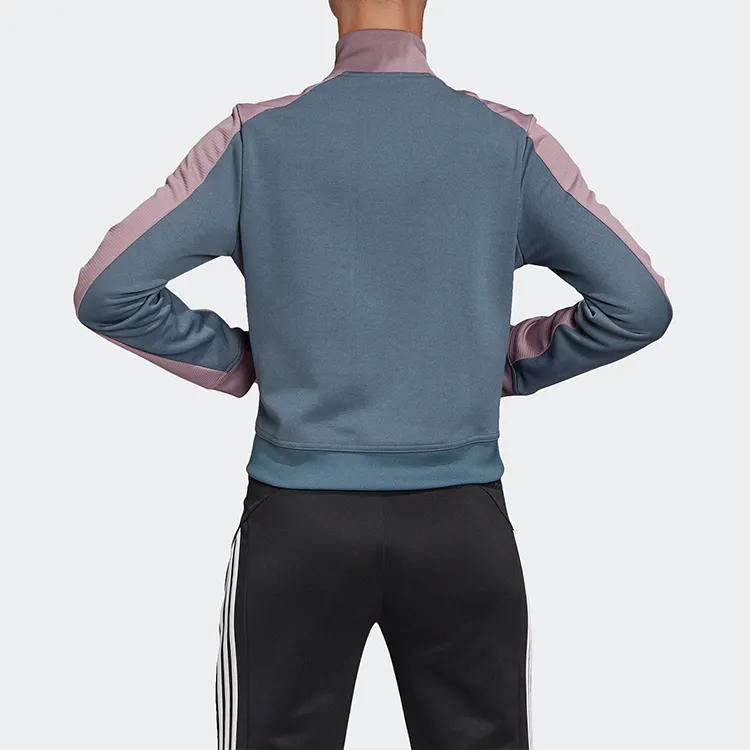 Adidas Cropped Coats Women's Remnant Blue-3