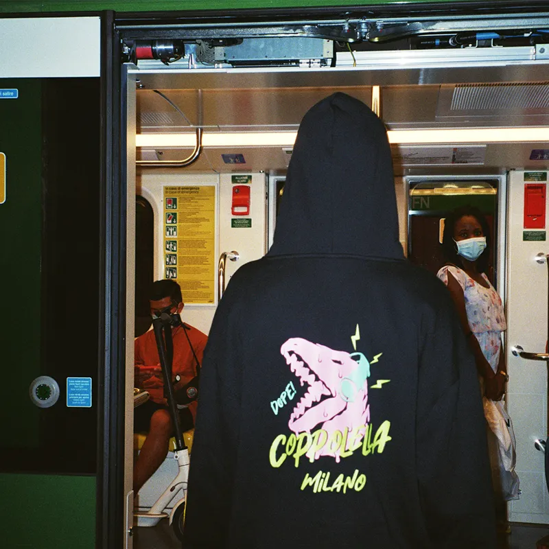 COPPOLELLA Sweatshirts Unisex Black-3