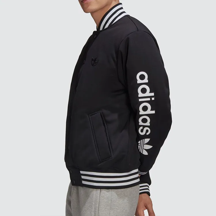 Adidas Originals VARSITY BOMBER Jackets Men Black-3
