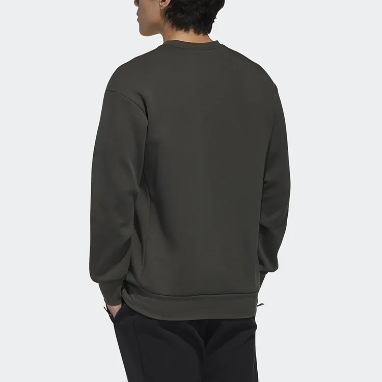 Adidas Sweatshirts Men Deep Earthy Brown-2