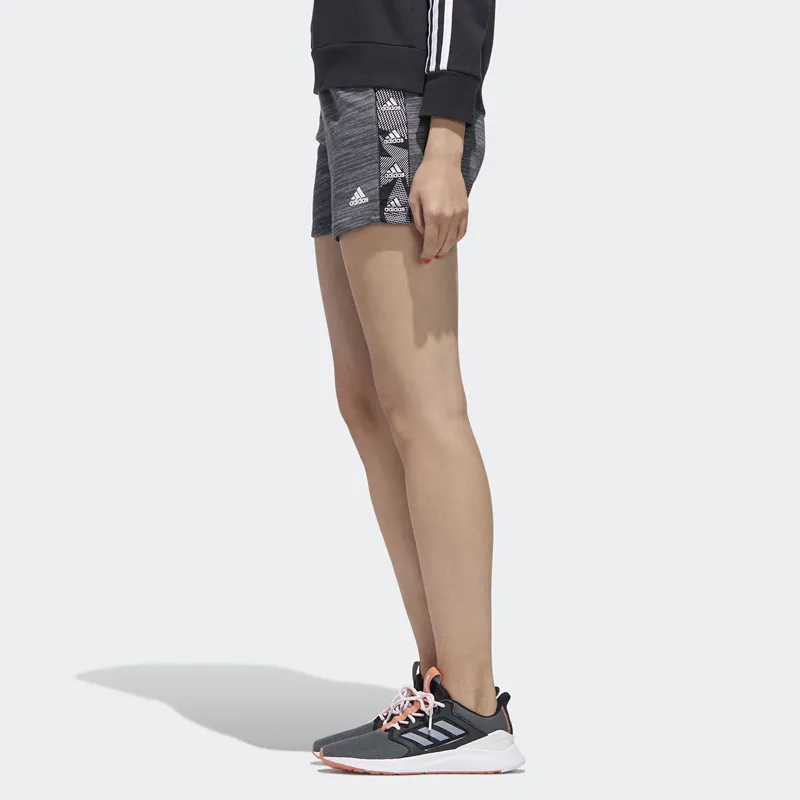 Adidas Casual Shorts Women's Gray-4