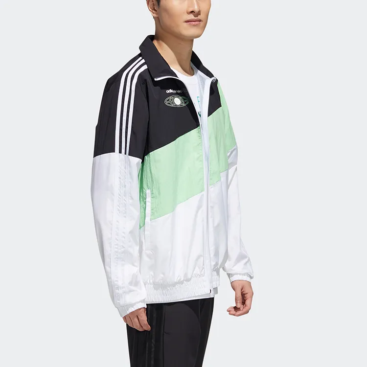 Adidas Neo Jacket Fall Men's Black Green Multicolor-3