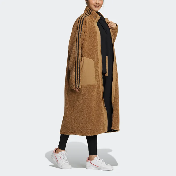 Adidas Originals Velvet Jackets Women's Cardboard Yellow-3
