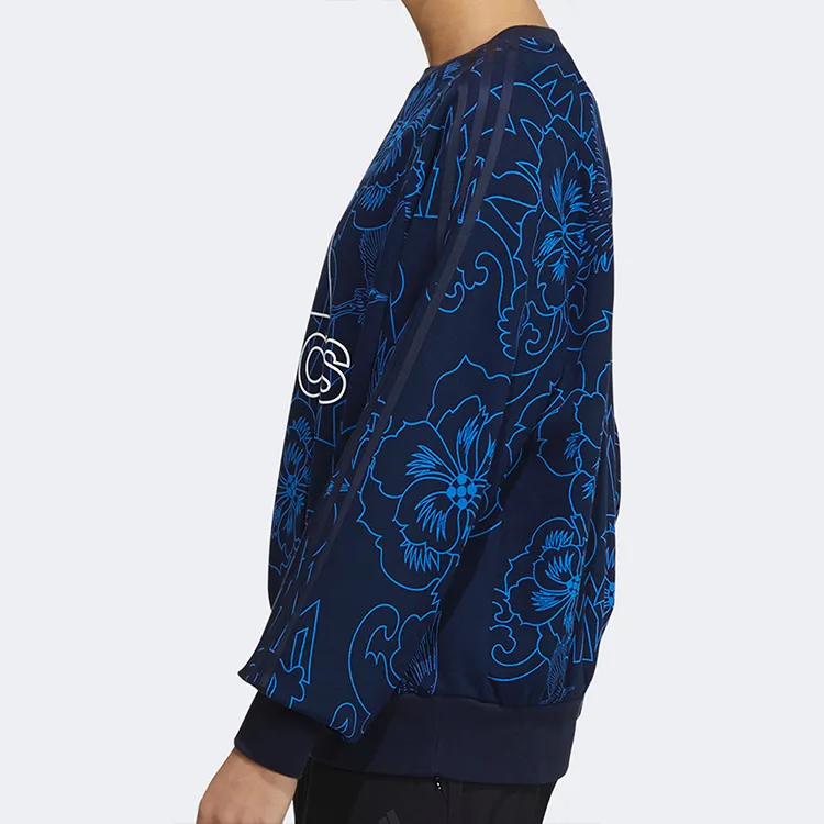 Adidas Sweatshirts Women's Blue-4