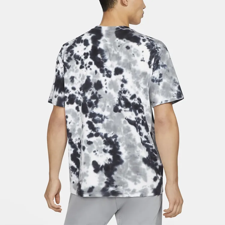 Nike Sportswear Loose Fit Tie-Dye Print Tee Gray-3