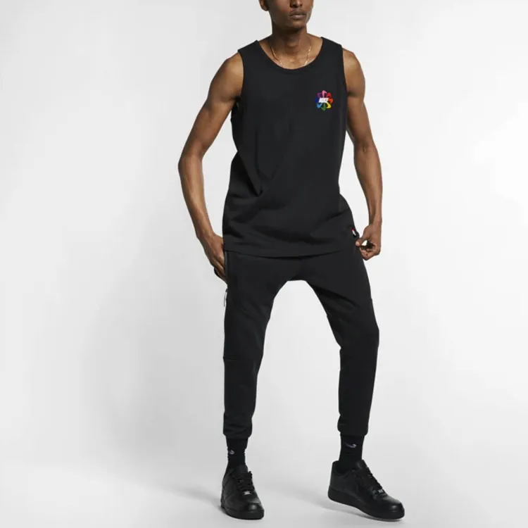 Nike Tank Tops Men Black-3