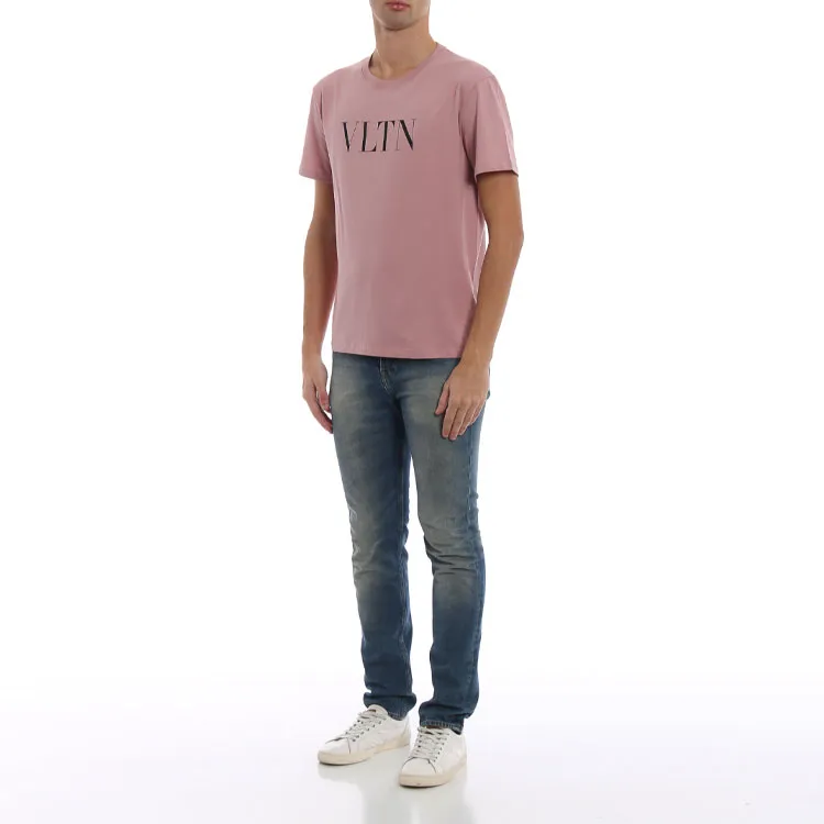Valentino T-Shirts Men Pink-3