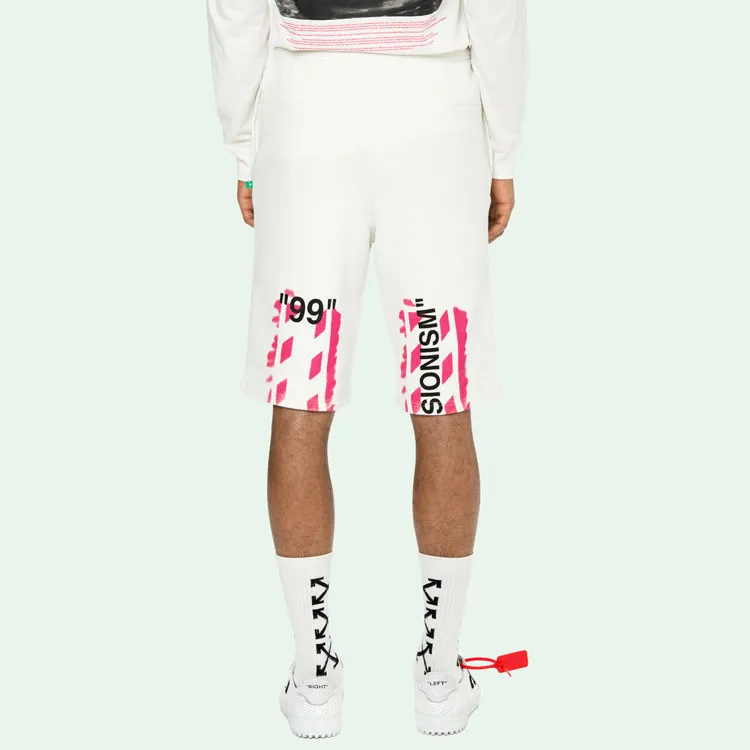 OFF WHITE SS19 Sports Shorts Men's-4