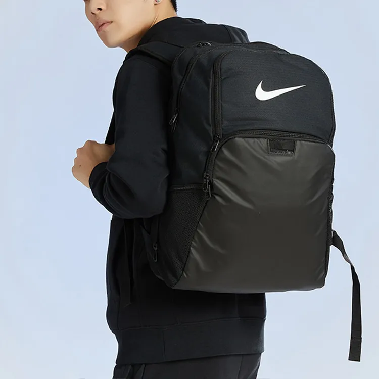 Nike Polyester Backpack Regular Unisex Black-4