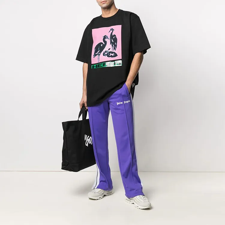 HERON PRESTON T Shirts Men Black-1