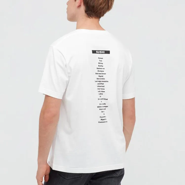 UNIQLO Kashiwa Sato Straight T Shirt Men's White-3