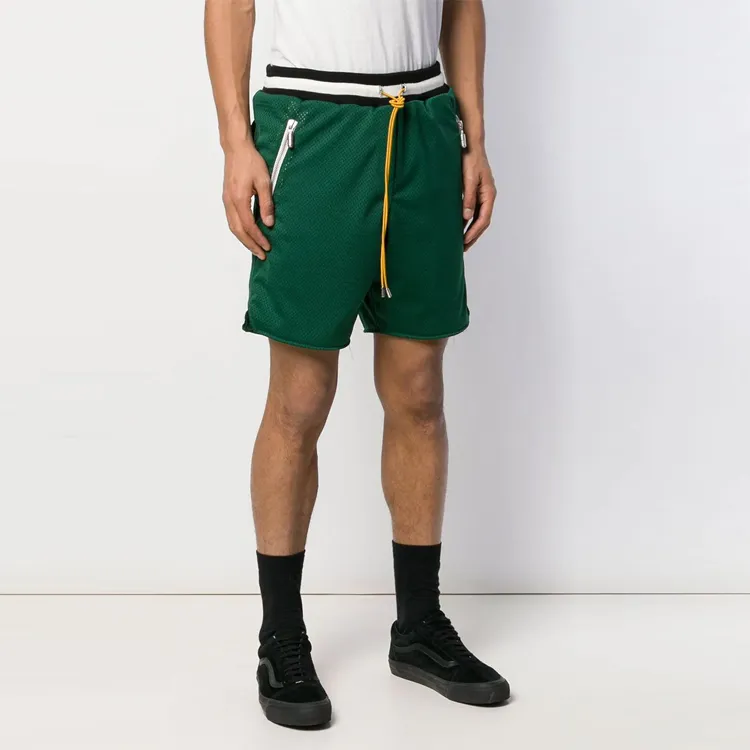 RHUDE Casual Shorts Men Green-2