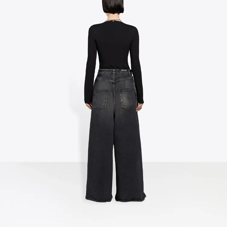 Balenciaga Jeans Women's Black-2