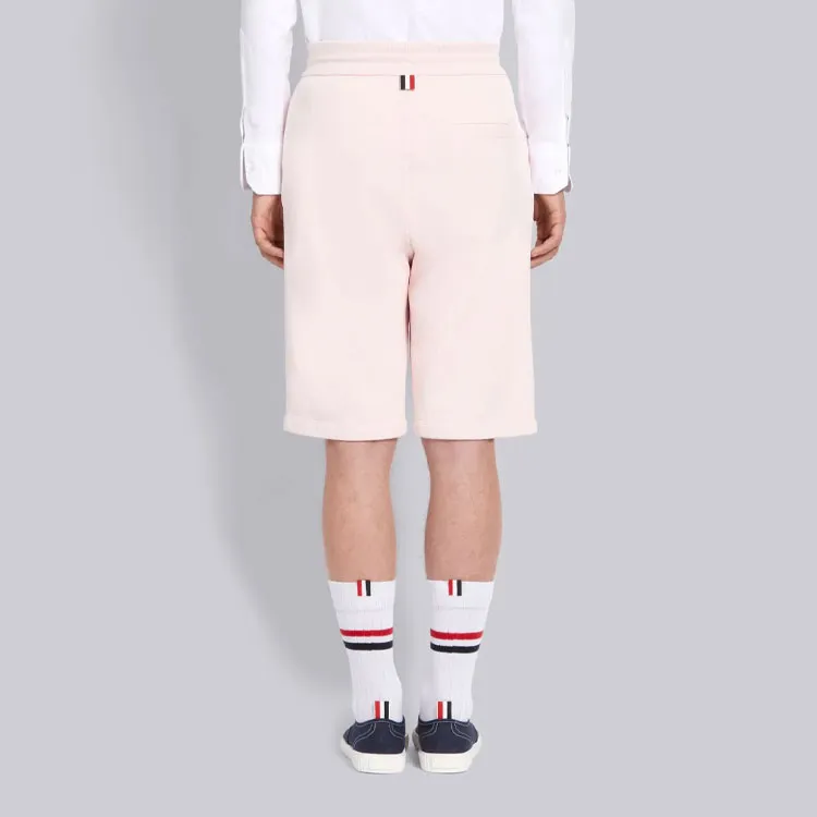 THOM BROWNE Logo Patch Track Shorts-4