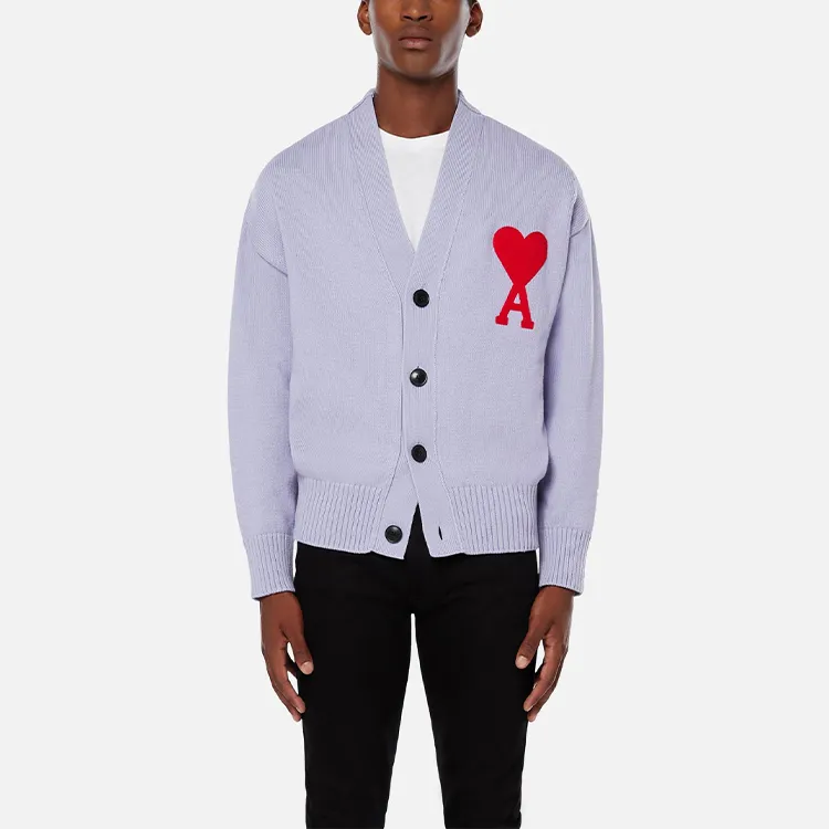 AMIPARIS SS21 Knitwear Men's Light Purple-1
