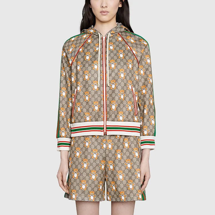 GUCCI Jackets Women's Brown-2
