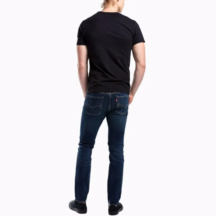 Levis Straight T Shirt Men's Black-4