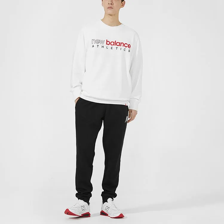 New Balance Essentials Icon Sweatshirts Men White-1