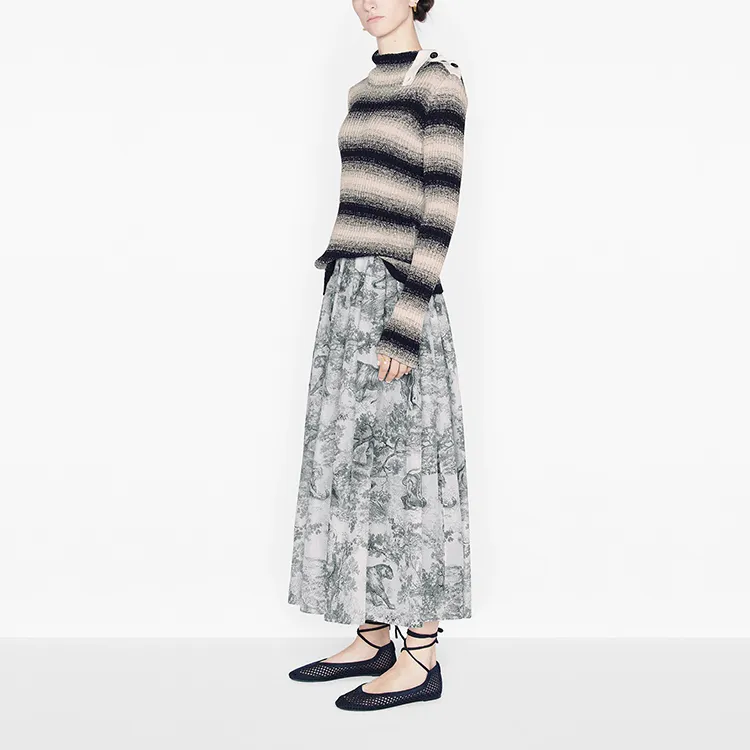 DIOR Quarterly New Products Sweaters Women's Navy-3