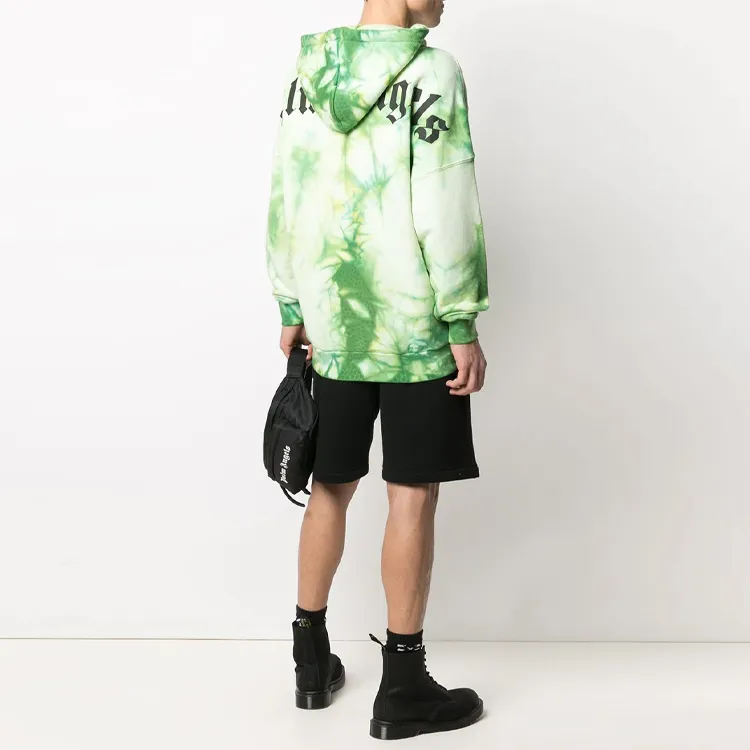 PALM ANGELS Tie Dye Logo Over Hoodie-3