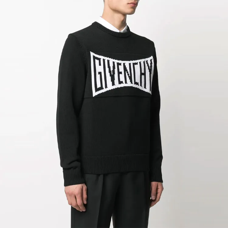GIVENCHY SS21 Sweater Men's Black-3