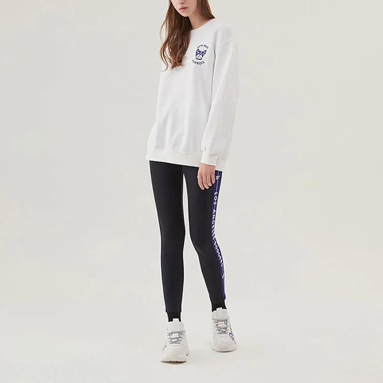 MLB Sweatshirts Unisex Ivory White-3