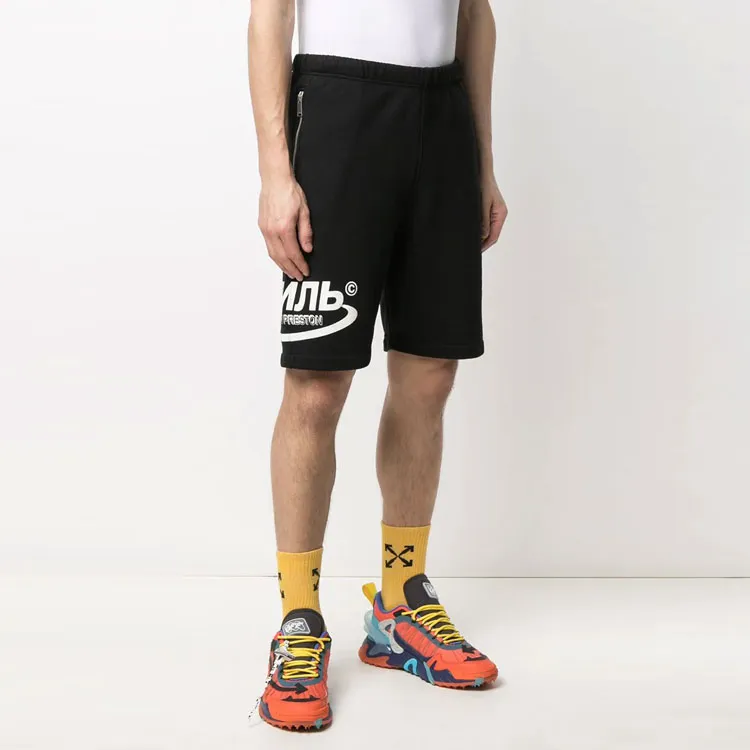 HERON PRESTON Sports Shorts Men Black-3