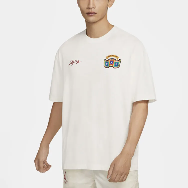 Jordan Set-in Sleeve T-Shirt Men's Sail White-3